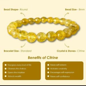 Citrine Bracelet – Abundance & Success