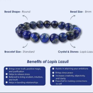 Lapis Lazuli Bracelet – Wisdom & Communication