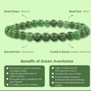 Green Aventurine Bracelet – Luck & Growth