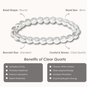 Clear Quartz Bracelet – Master Healer & Energy Amplifier