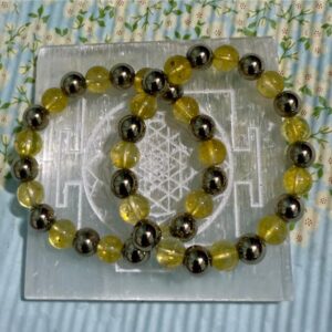 Citrine Pyrite
